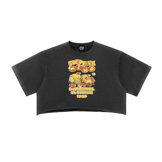 Feed Your Mind Crop Top