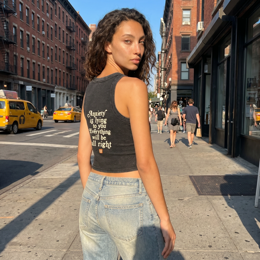 Anxiety Is Lying To You - Womans Tank Top